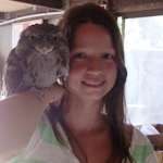 me with a Tawny Frogmouth